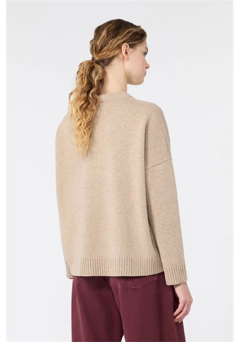 Oversized jacquard wool sweater MAX MARA WEEKEND | 2625366232600008
